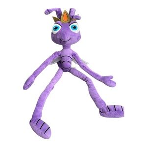 Disney A Bugs Life Princess Atta 23" Plush Doll Stuffed Animal Purple Ant